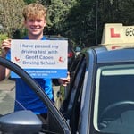 Harry Lowden from Macclesfield passed his test on 31st July
