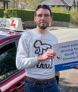 Dan from Glossop passed his driving test on 23rd April 