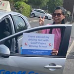 Moon Huang from Stockport passed her driving test at the 1st attempt Moon Huang from Stockport passed her driving test at the 1st attempt