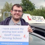 Logan from Stockport passed his test in an automatic car on 22nd August Logan from Stockport passed his test in an automatic car on 22nd August