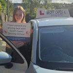 Evie Harte passed her driving test first time on 25th September Congratulations to Evie from Macclesfield who passed her driving test at the first attempt!