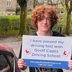 Noah Wadsworth from Hayfield passed his driving test on 12th November 2025 Noah Wadsworth from Hayfield passed his driving test on 12th November 2025
