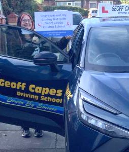 Congratulations to Evie West on passing her driving test with Zero faults Congratulations to Evie West on passing her driving test with Zero faults
