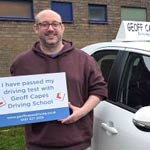 Daniel McCasey from Dane Bank in Stockport passed his test at the first attempt Congratulations to Daniel McCasey from Dane Bank in Stockport on passing his driving test at the first attempt