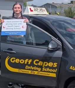 Charlotte Holt from Cheadle, passed her driving test at the first attempt on 22nd May 2026 Charlotte Holt from Cheadle, passed her driving test at the first attempt on 22nd May 2026