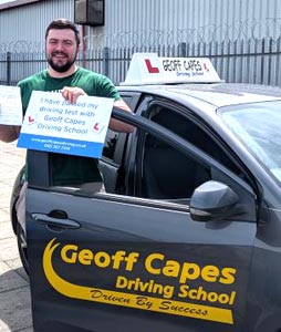 Chris from Hazel Grove passed his automatic driving test on 28th May 2026 Chris from Hazel Grove passed his automatic driving test on 28th May 2026