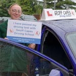 Mia Berg from Bollington passed her driving test at the first attempt on 29th April 2026