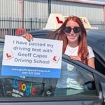 Milton Gomes from Cheadle Heath, passed his test in the automatic car on 24th June 2026