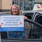 Gemma Bainton from Bredbury, passed her automatic driving test on 6th July 2026