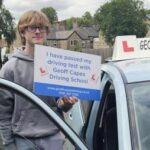 Logan Oliver from Glossop passed his driving test on 29th May 2026