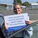 Milton Gomes from Cheadle Heath, passed his test in the automatic car on 24th June 2026