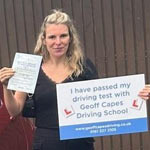 Gemma from Reddish passed her automatic driving test at the first attempt on 30th September