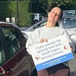 Kelsea from Cheadle passed her automatic driving test at the FIRST ATTEMPT on 29th September
