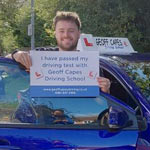 Hugh from Macclesfield passed his automatic driving test on 7th October 2026