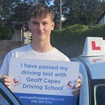 Tom Hague from Bollington passed at the first attempt on 27th October 2026